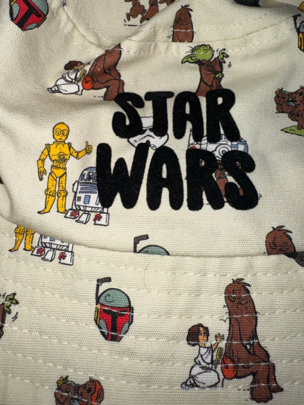 Star Wars Kids' Cream Character Bucket Hat Disneyland
